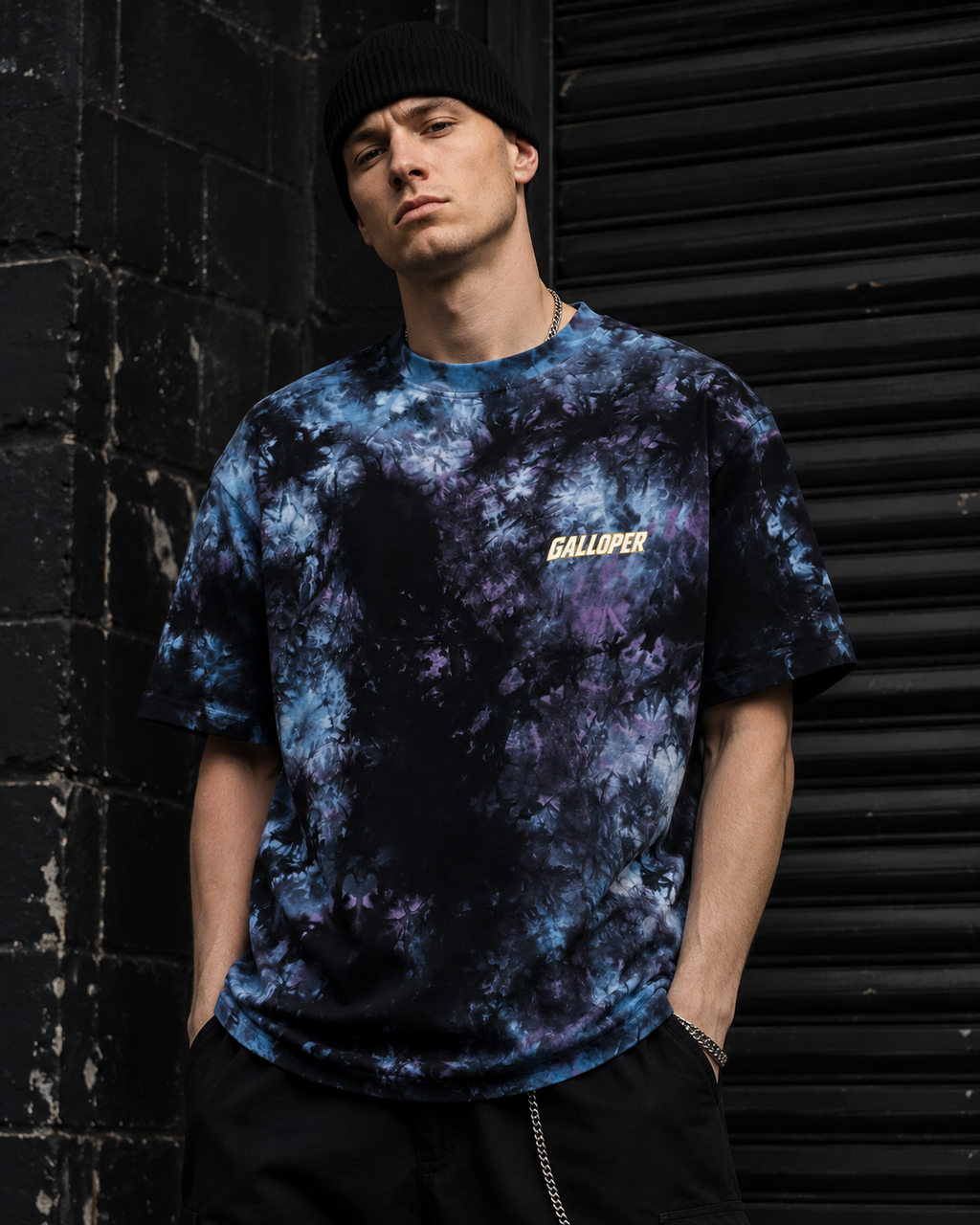 GALLOPER - Oversized Unisex Tie-Dye T-Shirt