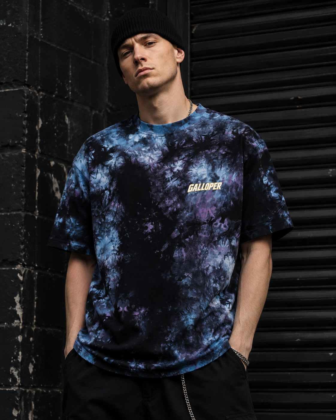 GALLOPER - Oversized Unisex Tie-Dye T-Shirt