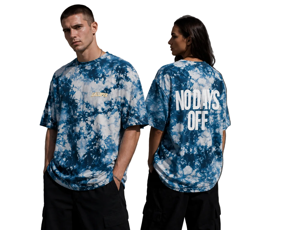 GALLOPER - Oversized Unisex Tie-Dye T-Shirt