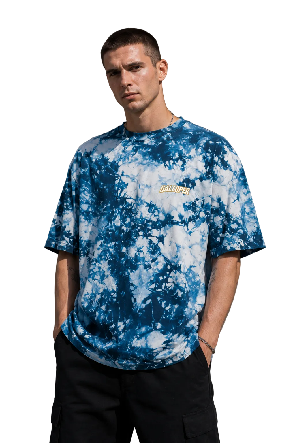 GALLOPER - Oversized Unisex Tie-Dye T-Shirt