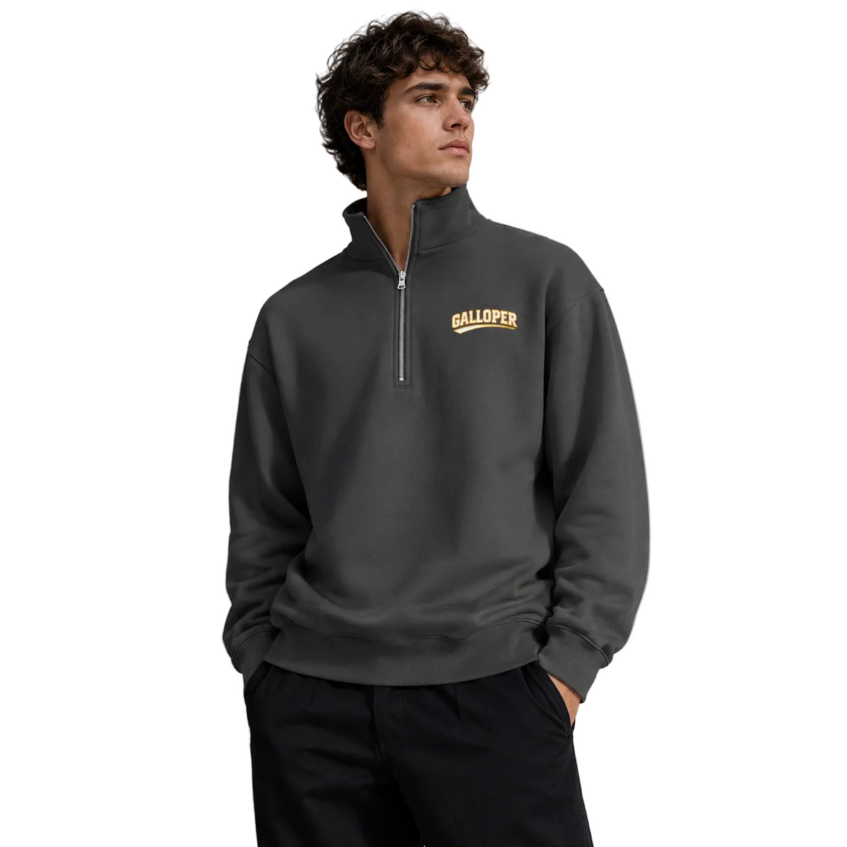GALLOPER - Unisex Premium Half-Zip Sweatshirt