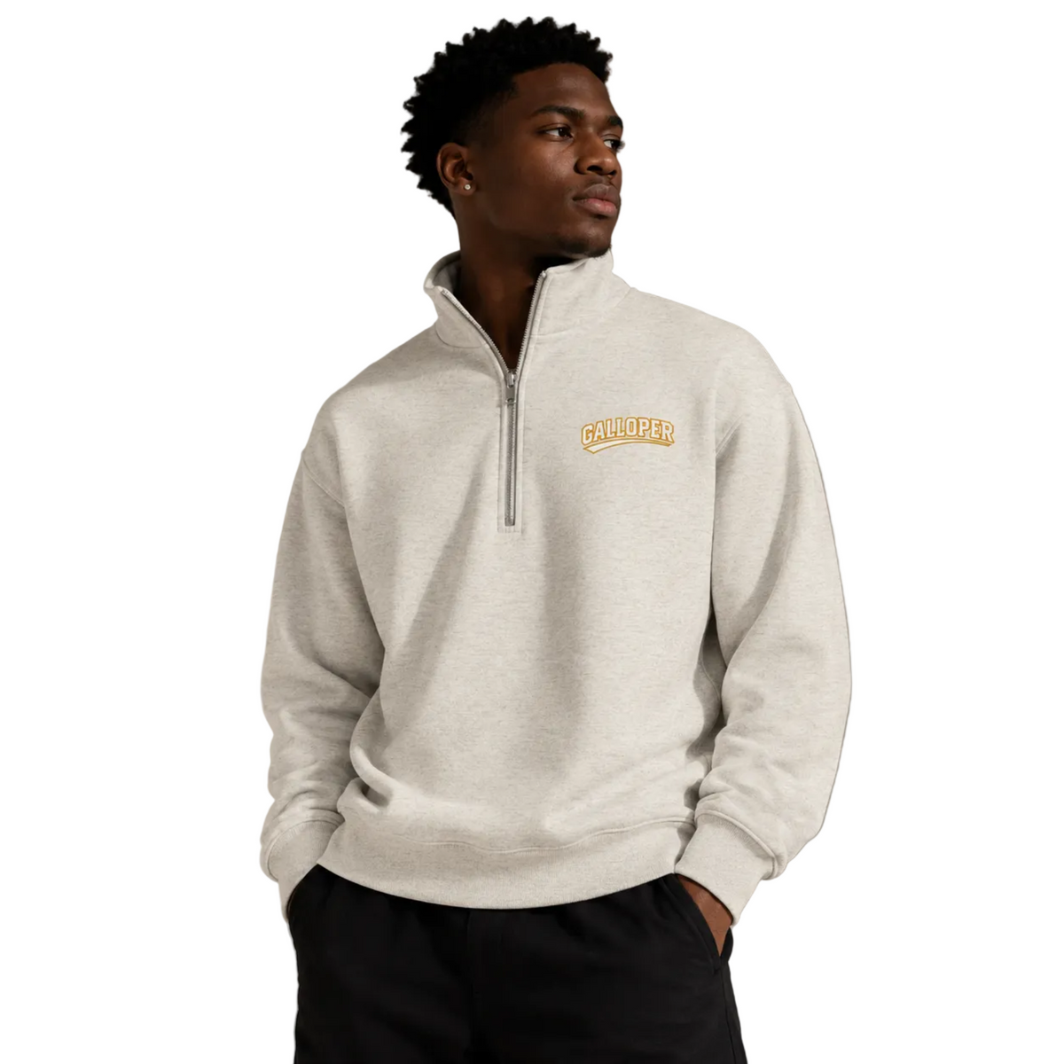 GALLOPER - Unisex Premium Half-Zip Sweatshirt