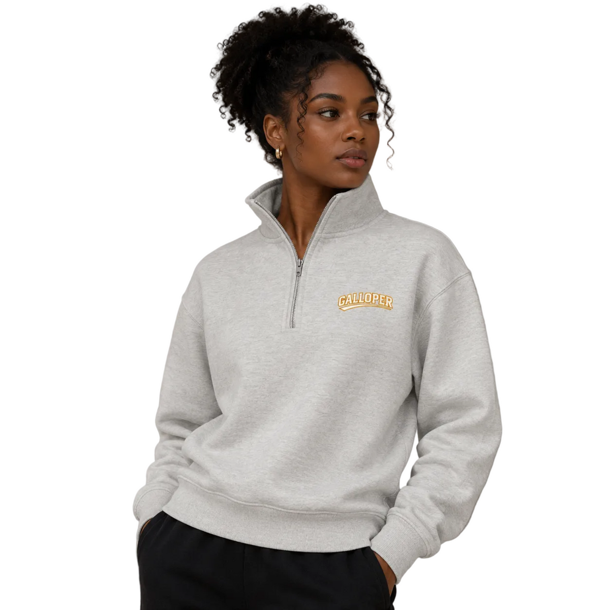 GALLOPER - Unisex Premium Quarter-Zip Sweatshirt